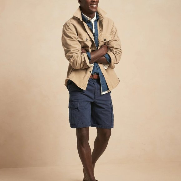 Banana Republic Organic Cotton Cargo Short - Picture 2 of 9